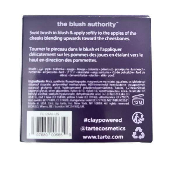 NEW! Tarte Amazonian Clay 12-Hour Blush – Energy - Picture 2 of 4